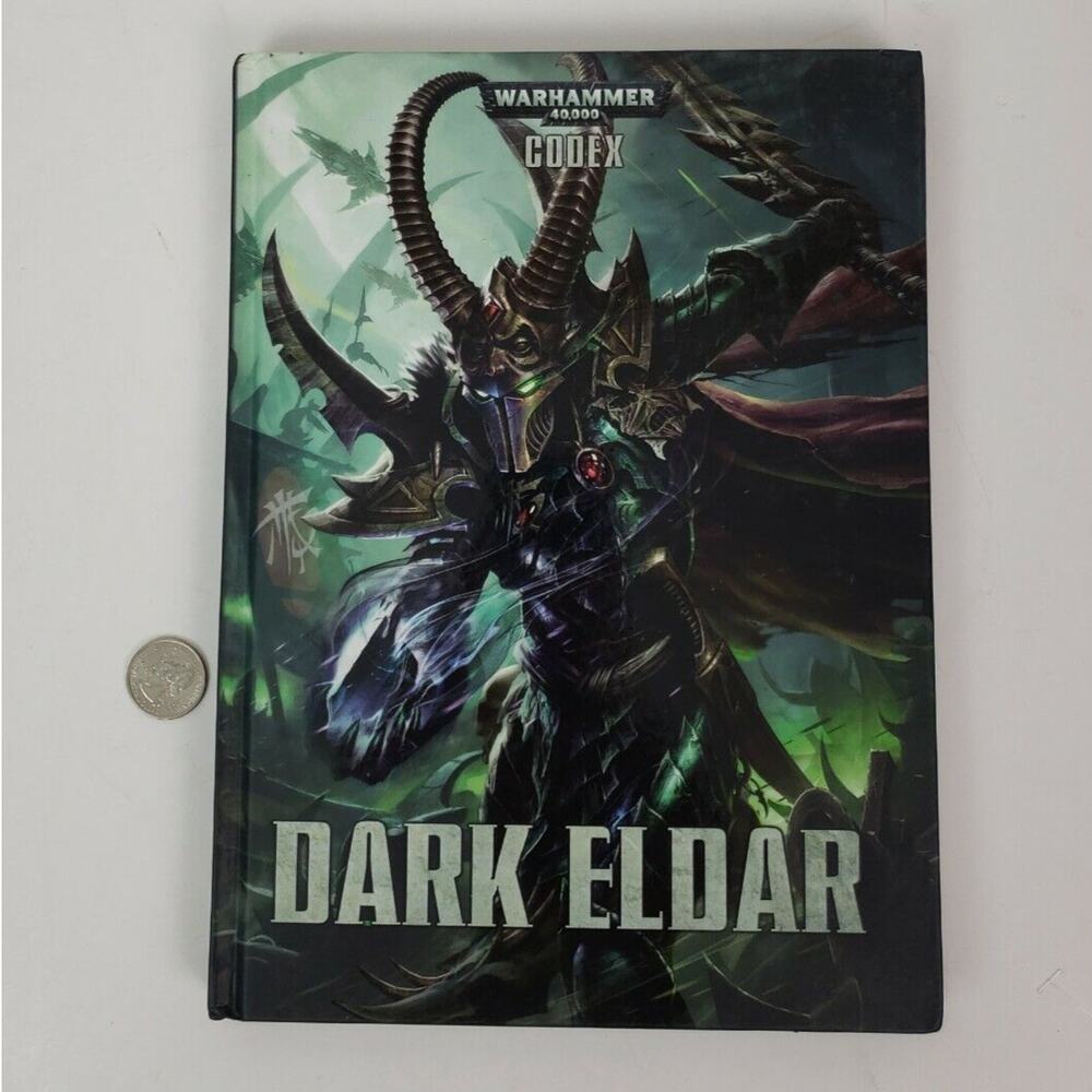 Warhammer 40K Codex Dark Eldar Games Workshop HardCover (2014)